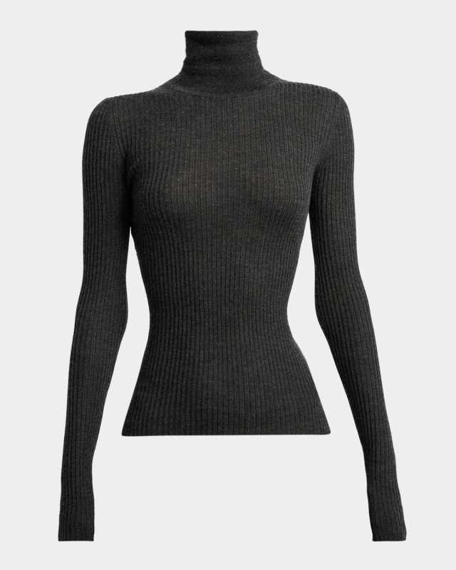 Peppe Cashmere Silk Turtleneck Sweat